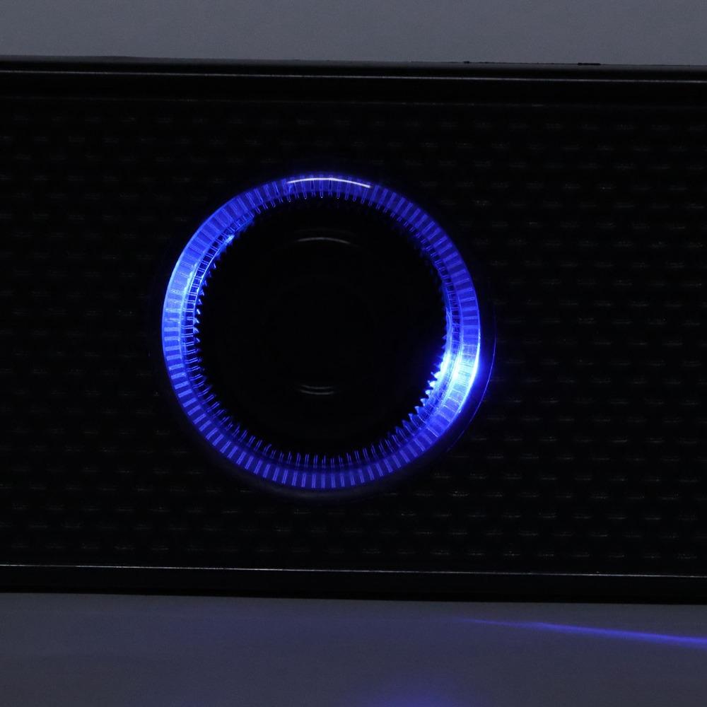 USB Powered Computer Speaker with Volume Control Wired Connection Double Horns  Laptop Use