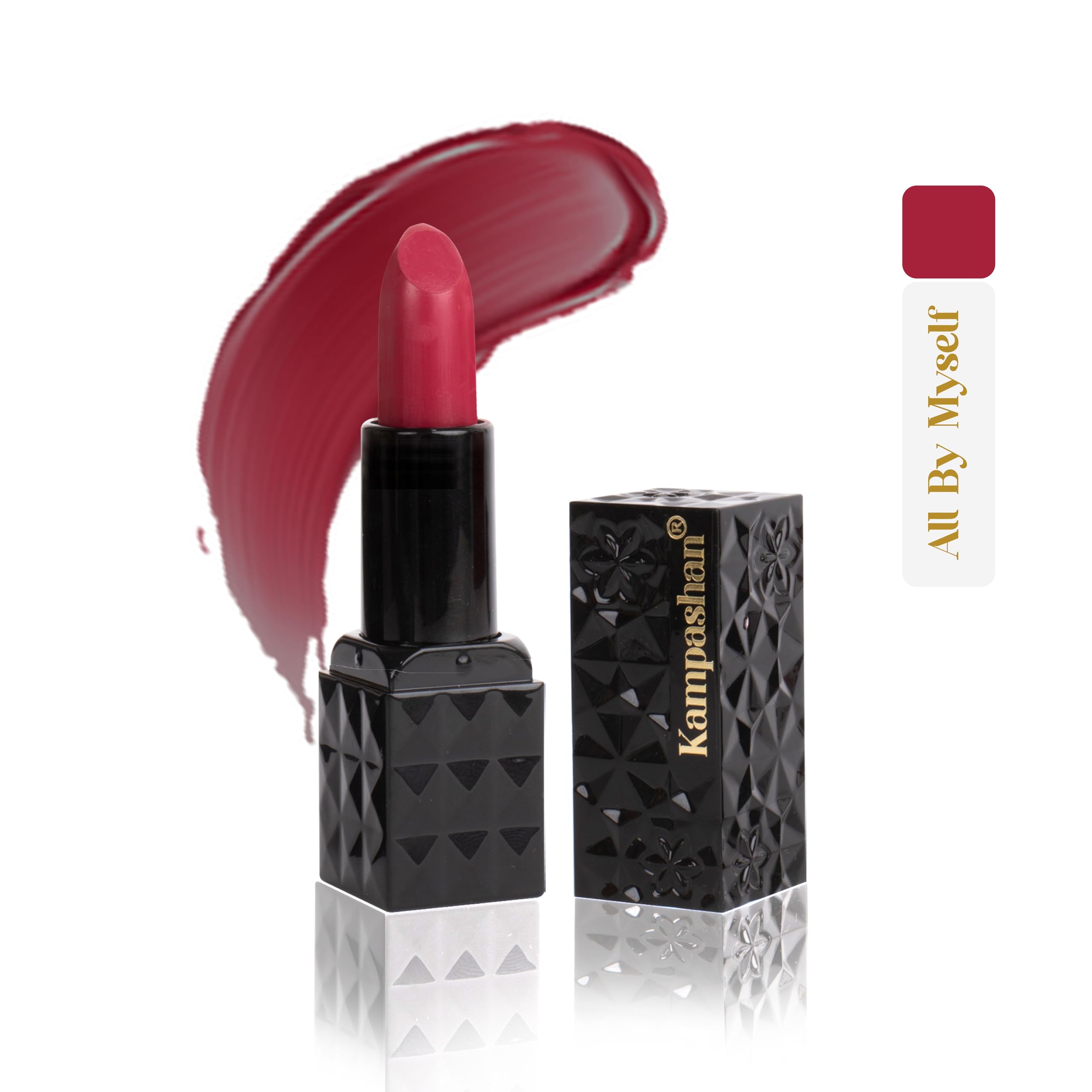 

KAMPASHAN You Matte_R Matte Lipstick-Marvellous Maroon | With Shea Butter and Hyaluronic Acid | Long Lasting Lipstick | Vegan & Cruelty Free | 4.