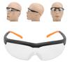 Streamlined Safety Glasses Anti Fog Windproof Impact Resistant PC Lens Eyes Protector for Labor Working