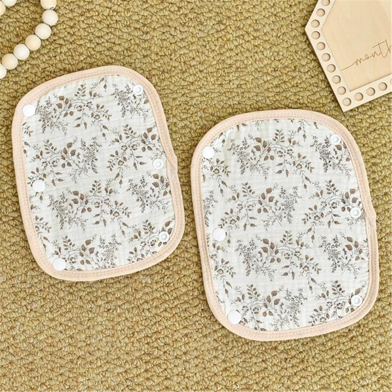 Soft Breathable Cotton Baby Strollers Accessories Set Easy To Install Baby Strollers Handle Cover Set for Safety & Comfort