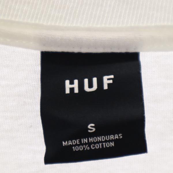 HUF Back print Long sleeve T-shirt S White system Ron T Men's Used