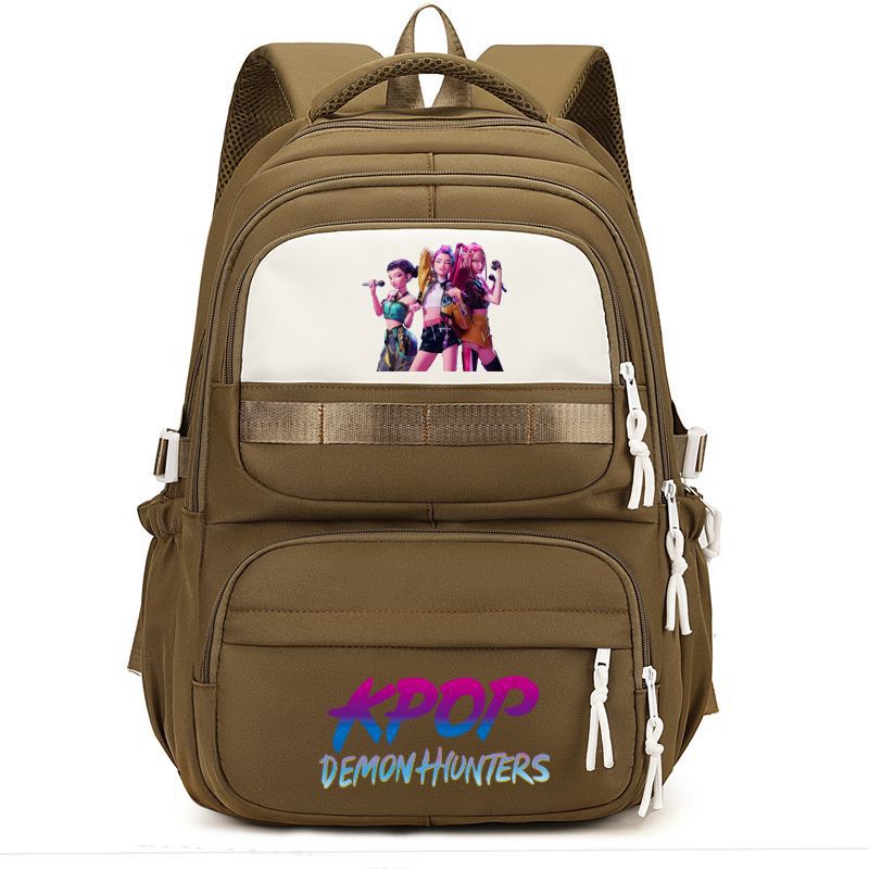 Kpop Witch Hunter Group Schoolbag Girl Cute Primary School Backpack Junior High School Light Large Capacity Lightweight