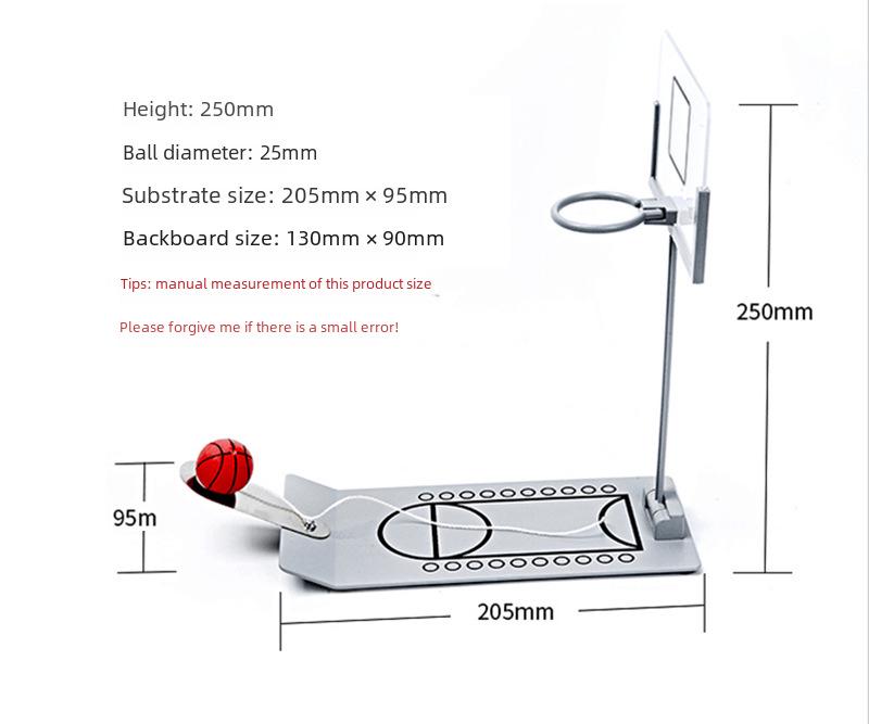 Desktop Mini Basketball Shooting Game - Creative Decompression Toy