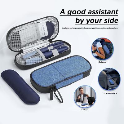Pratica Borsa Frigo con Chiusura a Zip Isolamento Termico Efficiente Organizer per Viaggio Uso Domestico