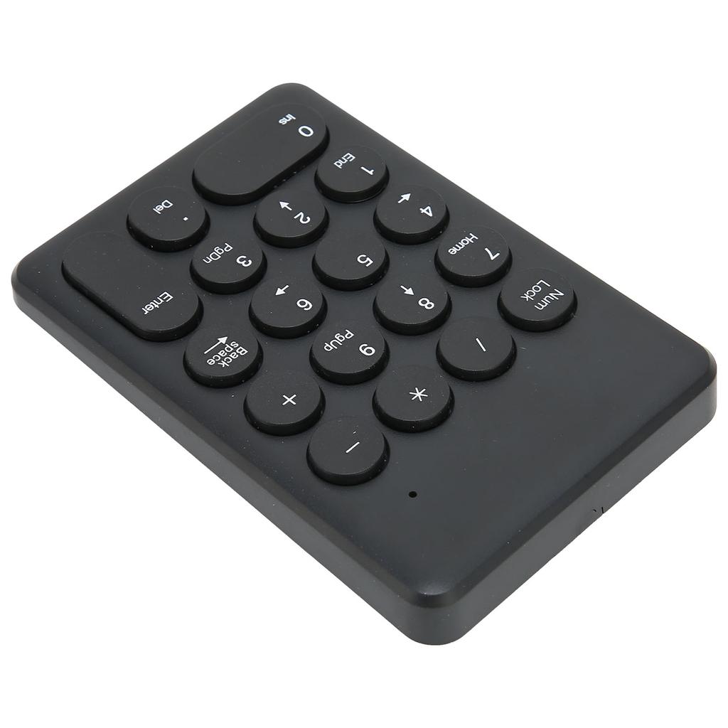 Numeric Keyboard 18 Keys Ergonomic Tilt Design 2.4GHz Wireless Stable Signal Transmission Mini