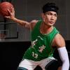 Li Ning CBA Collection Basketball Jerseys Men's Green Moderate Straight Fit AAYR813-1