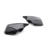 For BMW 3 Series For E46 For Sedan 1998-2005 2PCS Carbon Fiber Wing Style Car Side Mirror Cover Replacement Pair