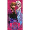 Beach Towel - Frozen - 70 X 140 Cm - Microfiber - Pink - Rectangular