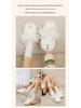 Women's Warm Non-Slip Sheep Root Cartoon Plush Slippers