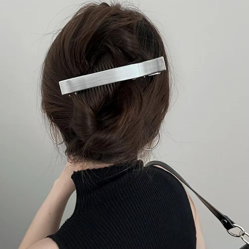 Cool Clip per Capelli Lunghi Grandi in Metallo per Donne, Pinze a Coccodrillo a Becco d'Anatra Divertenti per Frange, Fermagli per Acconciature Accessori per Capelli