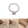 Fashionable Triple Circle Bell Bracelet For Women Simple And Luxurious Design