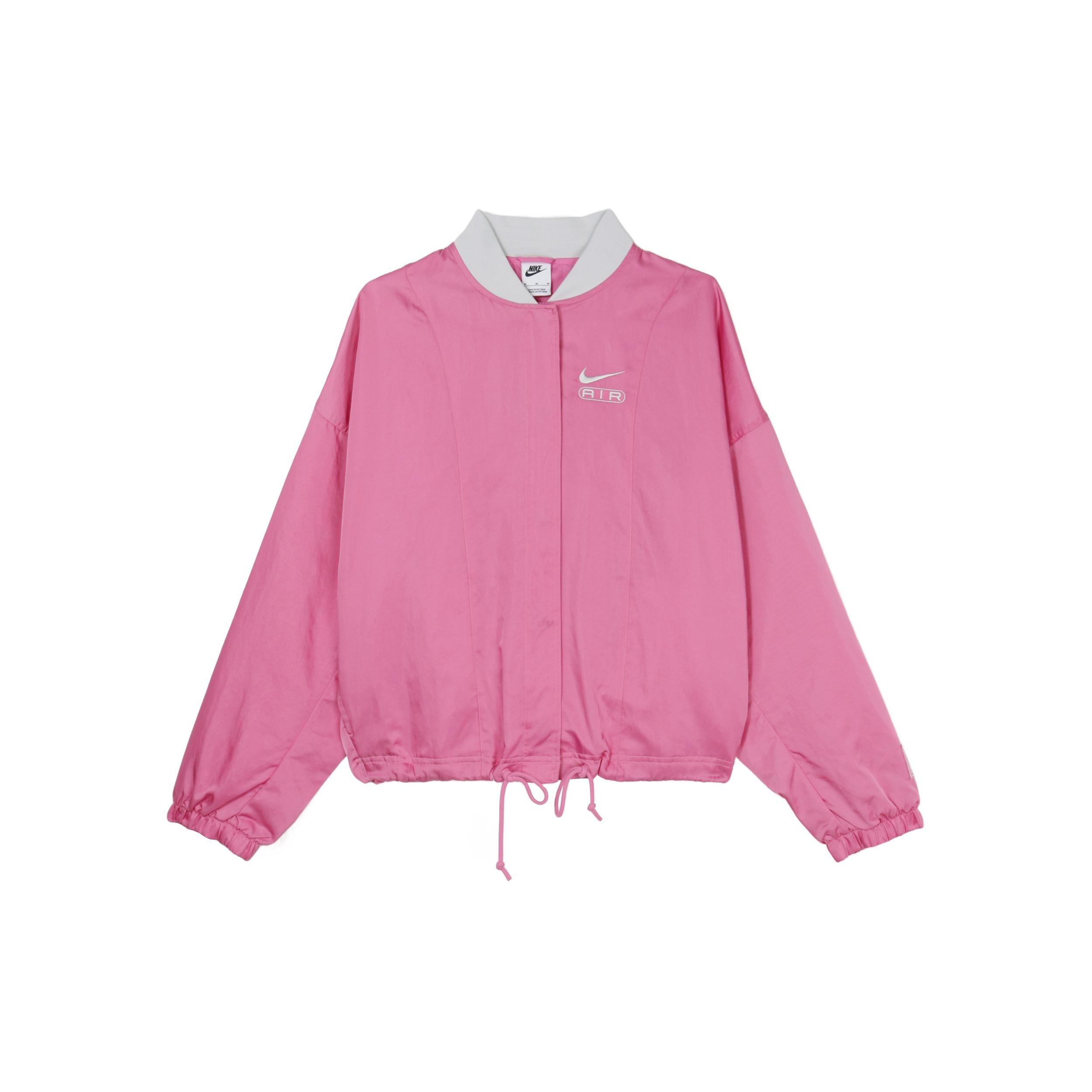 (WMNS) Nike Air Oversized Woven Bomber Jacket Pink Women s FN1909-675 XL