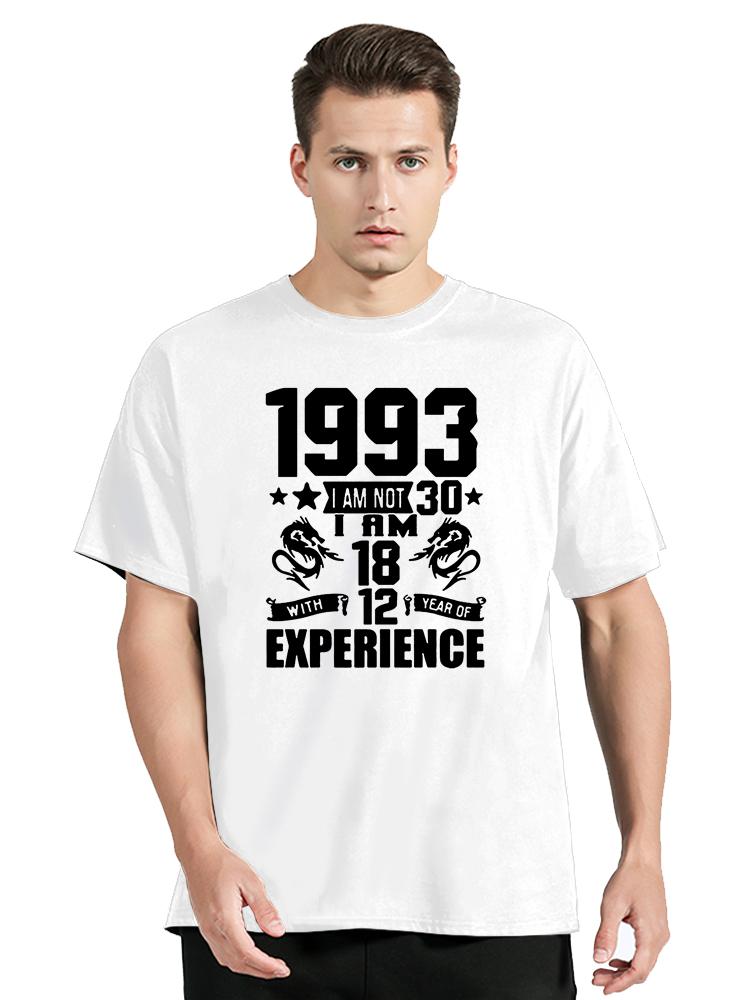Novelty Awesome 1993 Old T Shirt Graphic Cotton Streetwear Short Sleeve Birthday Gifts Summer Style T-shirt Men Clothing