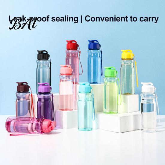 Gym Fitness Workout Water Bottle Sports Bottle, with Flip Lid, 550ml Capacity Leak-Proof Travel Friendly Portable Cup, for Outdoor And Hiking Cycling