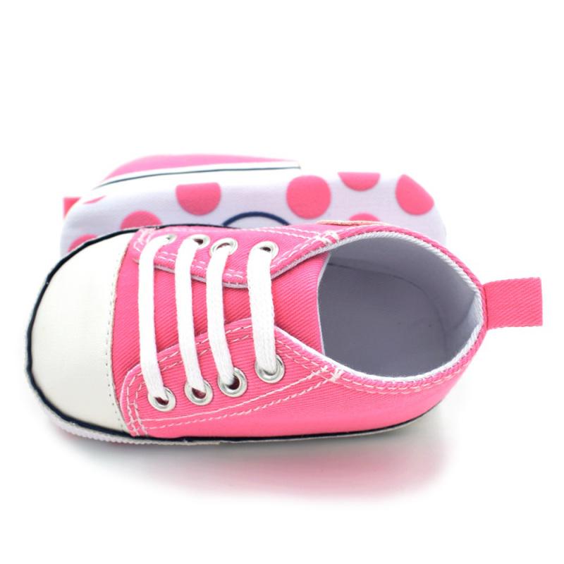 Baby Boys Girls Canvas Toddler Sneakers Anti-slip High Top Kids Shoes