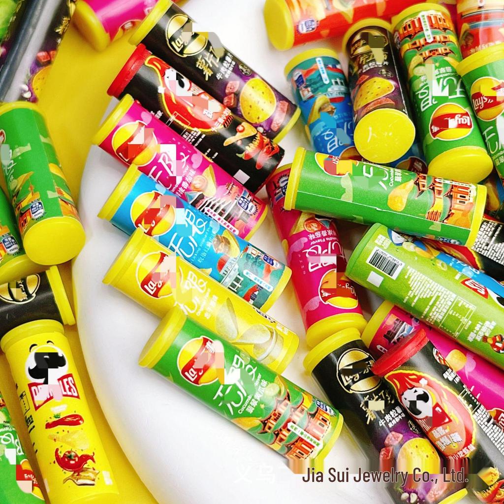 Miniature Potato Chips Model for Dollhouse Play