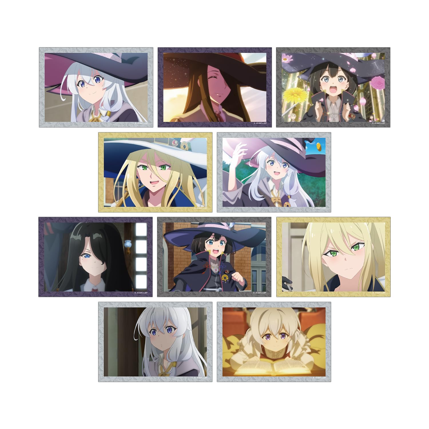 

Wandering The Journey of Elaina Trading Scene Bromide Box Witch 10-Piece