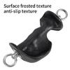 Exercise Grip Handles With Metal Rings For Pull Down Machines And Cable Workouts With Ergonomic Shape And Strong Build
