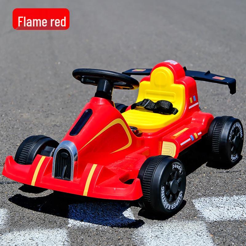 Go-Kart Elétrico Infantil: Passeio de Quatro Rodas para Crianças de 1 a 3 Anos