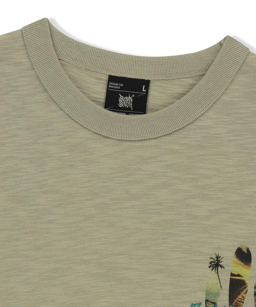 BROWNBREATH Brown Breath Surf Tee - Beige