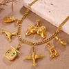 Hip Hop Toy Pistol Accessories Handsome Trend Punk Pendant