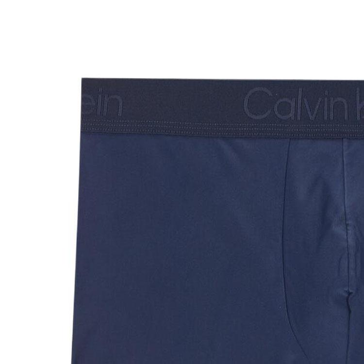 Calvin Klein Cool And Comfortable Simple Solid Color Antibacterial Underwear Men Underwear Dark-Blue NB3634-VN7