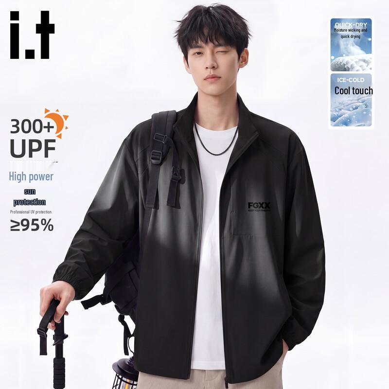 Fingercroxx Men s Sun Protection Stand-Collar Jacket M