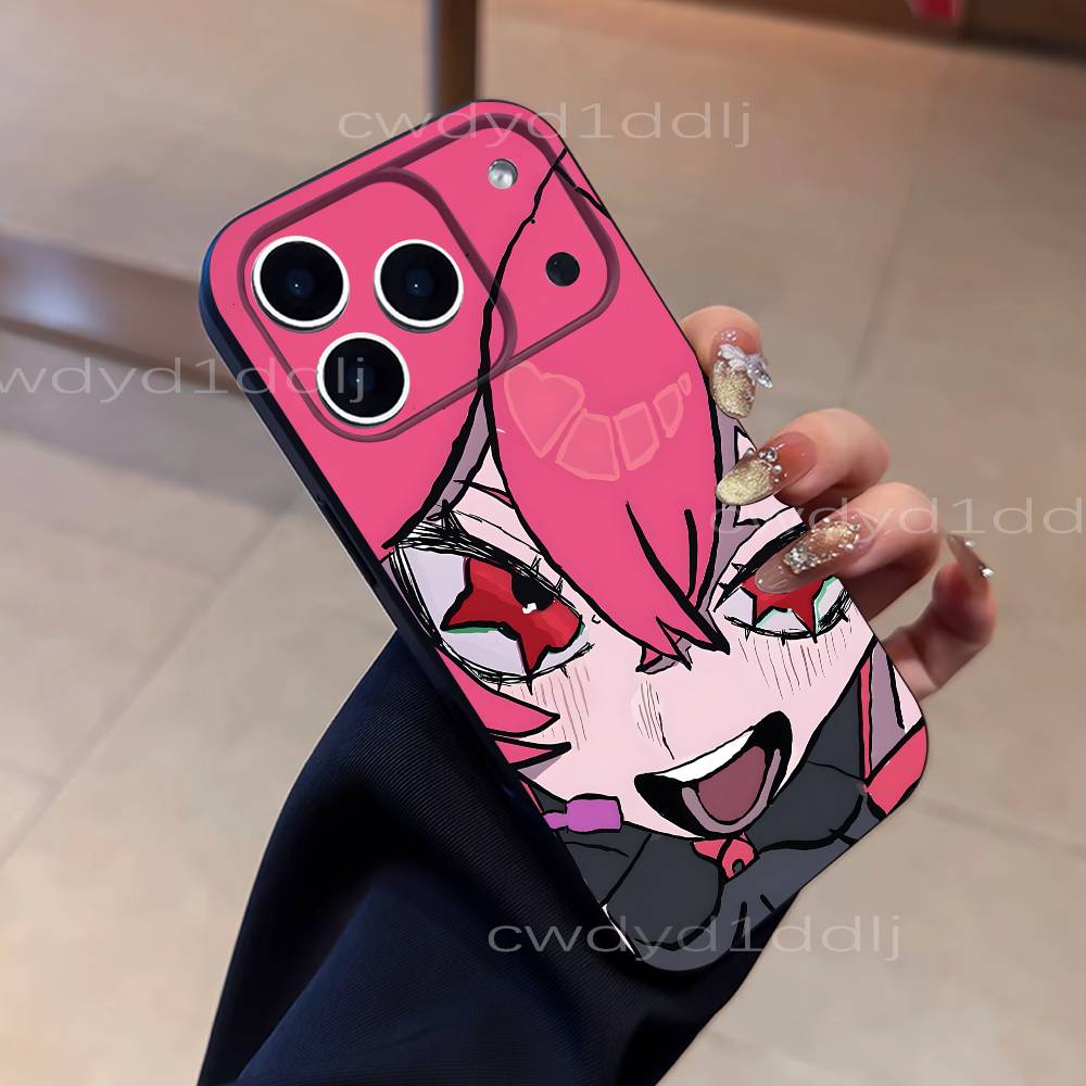 

K-Kasane T-Teto Phone Case For iPhone 17,16,15,11,12,14,13 Pro Max Mini XS,XR,7 Plus 16E Air Soft Covers Fundas iPhone16promax