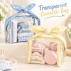 PVC Makeup Bag Transparent Wash Bag New Toiletry Storage Bag  Bathroom