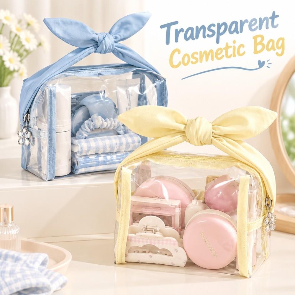 PVC Makeup Bag Transparent Wash Bag New Toiletry Storage Bag  Bathroom