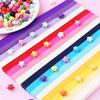 540Pcs/Set Origami Star Paper Solid Color DIY Paper Crafts School Teaching Handmade Colorful Lucky Star Paper Strip Decoration Kit Birthday Gift