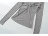 Spicy Girl Slimming Long-Sleeve T-Shirt for Women - 2026 Spring/Autumn Collection