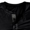 Men's T-shirt Long Sleeved Henley Shirt Color Blocked Knit T-shirt for Men