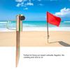 1Pc Iron Sun Beach Fishing Umbrella Holder Sand Parasol Archor Garden Outdoor Travel