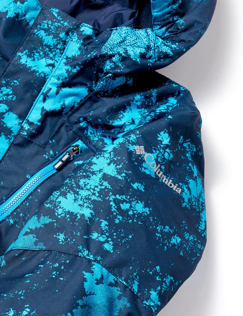 Columbia Willy Bird II Interchange Jacket Compass Lookup Kids' (WB1036), XXS, Blue,