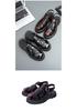 Men's Roman Sandals: Summer Leather Thick Sole Casual Shoes – Large Size