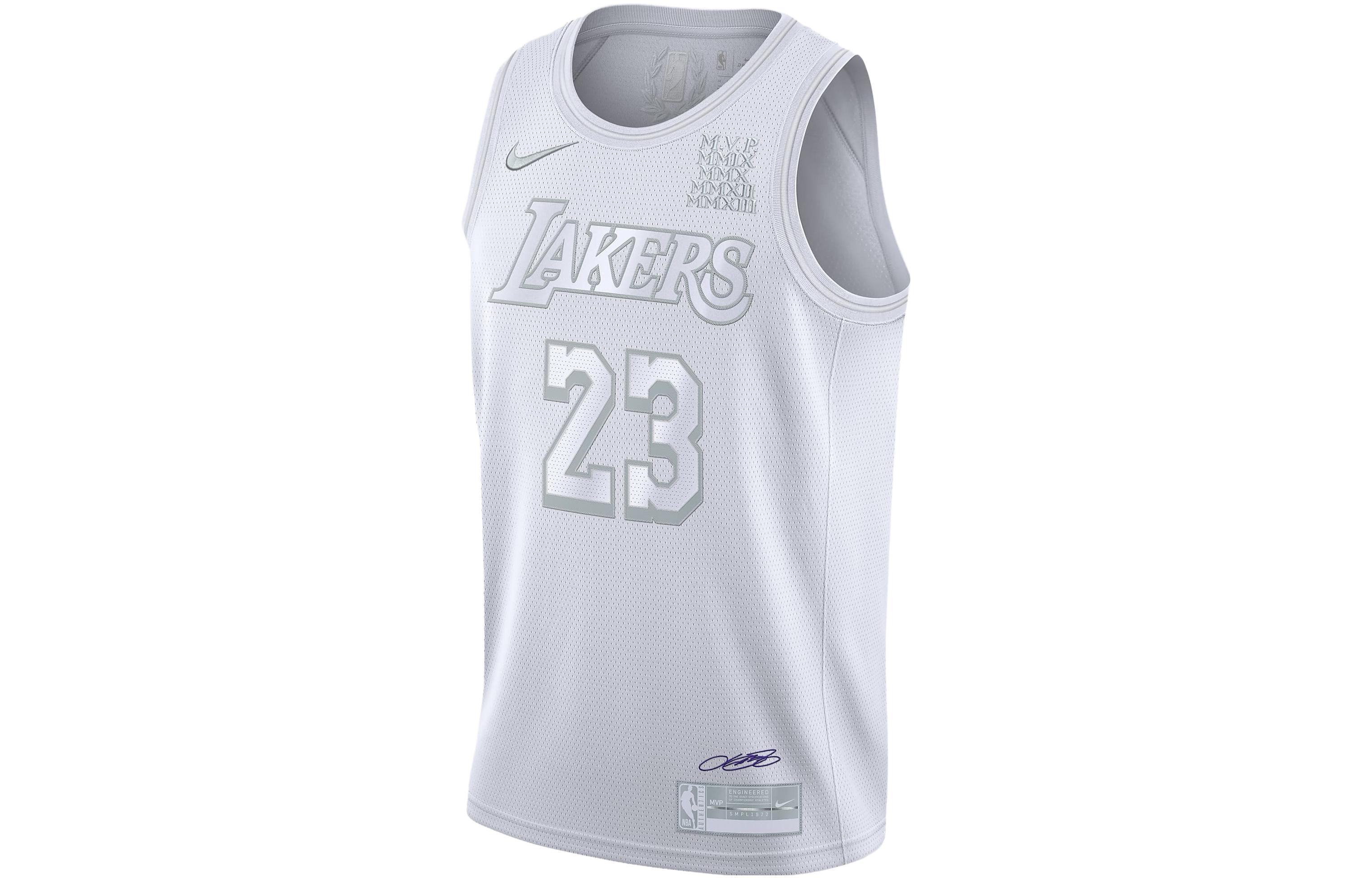 Nike Nba La Lakers Mvp Lebron James 23 Authentic Swingman Jersey CT4206-100 S