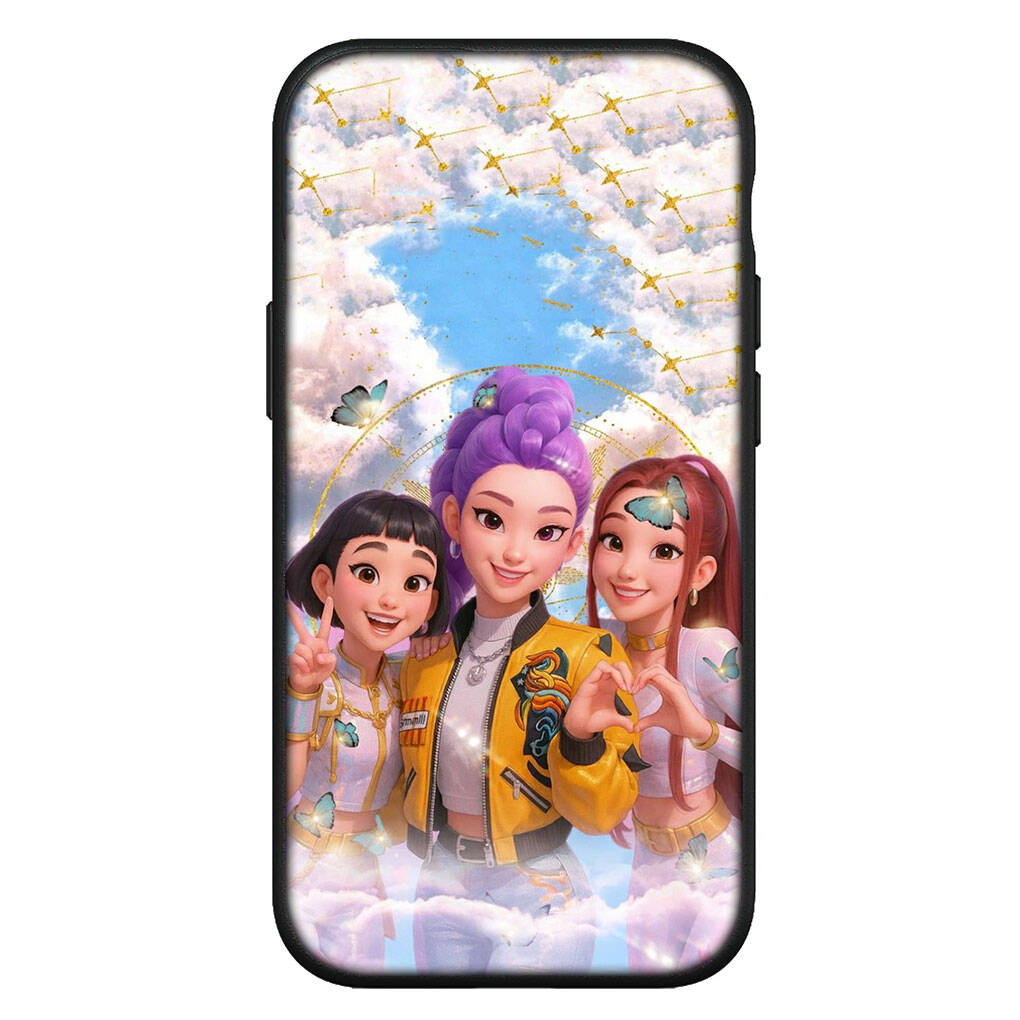 

for Samsung Galaxy S25 S24 S23 S22 Ultra FE Plus A17 A37 A57 A56 A55 A06 A16 A15 A36 A26 A35 A05 A25 A54 A34 Phone Case KPop Demon Hunters X HuntersX for Xiaomi Poco X5 аеро