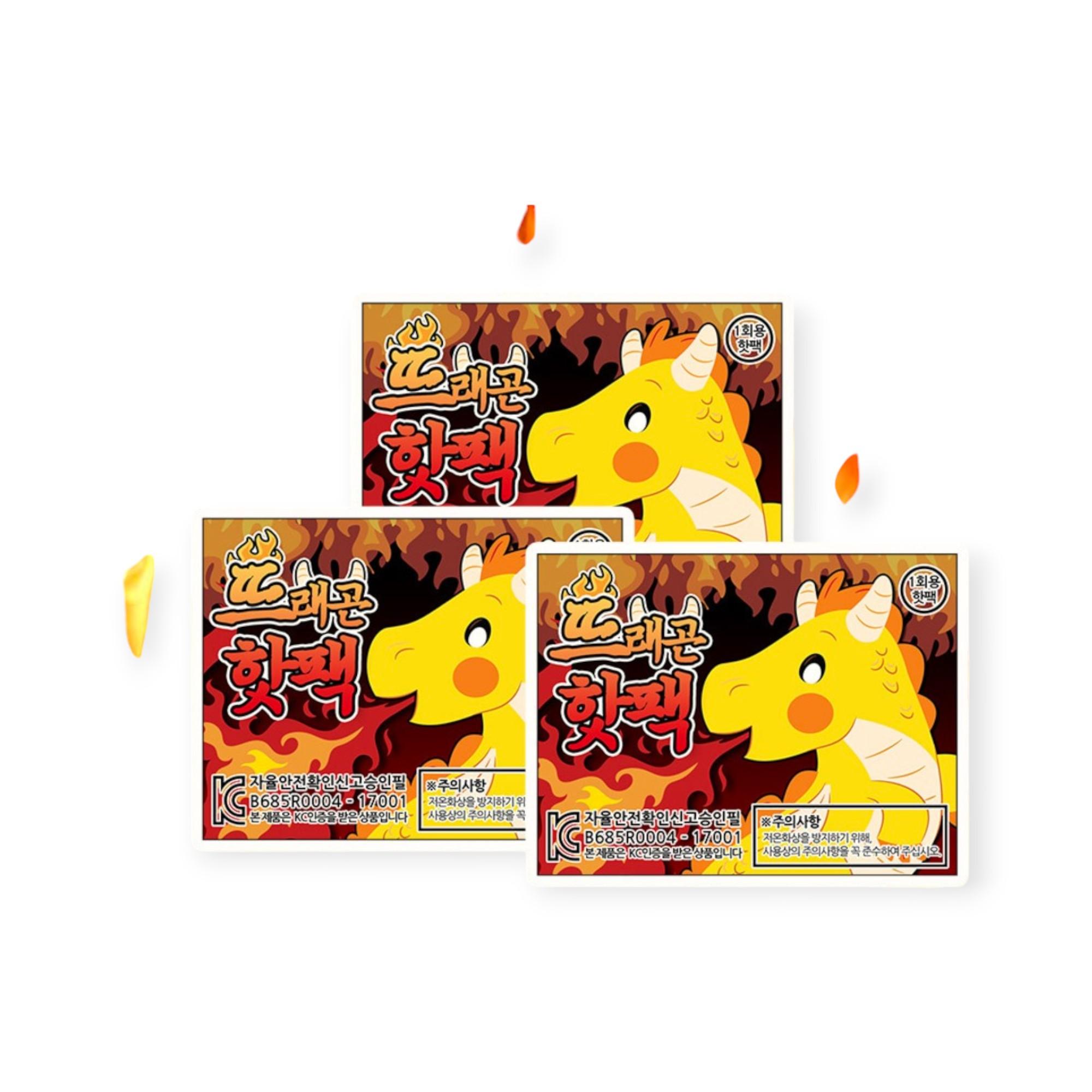 

Набор из 10 упаковок Dragon Hot Pack - Коллекция Variety (Рука, нога, клей)