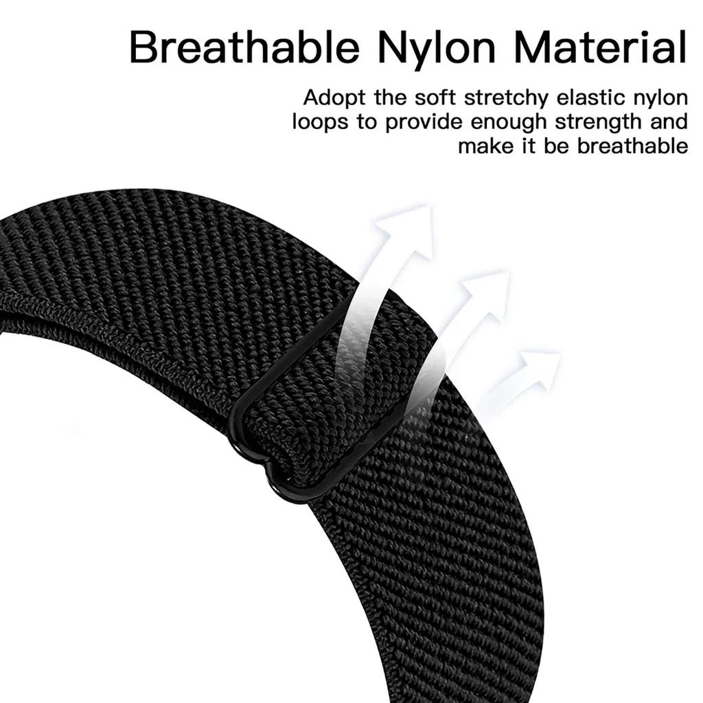 26mm 22mm Nylon Strap For Garmin Fenix 5 Plus 6X 7x Pro Band Watch Elastic Wristband Bracelet Fenix 6 5 Pro Venu2 Forerunner 945