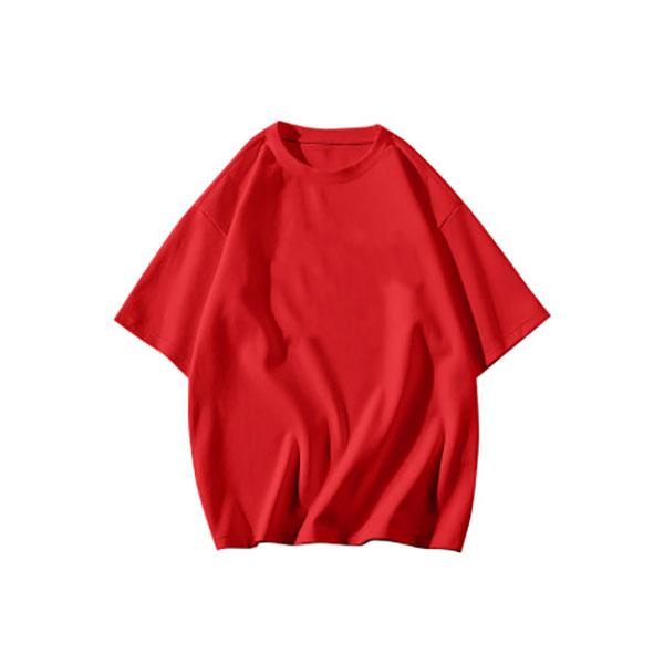 Sommer Übergroßes T-Shirt Herren Damen Unisex Koreanisch 210G Baumwolle Kurzarm Basic T-Shirt Locker Oberteile Unifarben Hip Hop Y2K T-Shirts