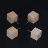 Practical Durable Delicate Wooden Pushpin Cute Style In High Quality(30pcs, square pushpin)