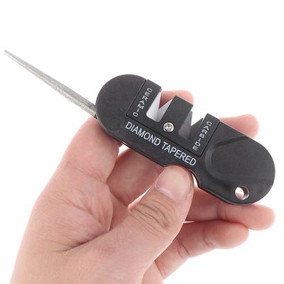 Tragbares Wolfram-Keramik-Karbid-Messer-Schleifstein-Schärfer-Werkzeug für Camping und Outdoor