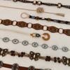 Fashionable Knot Vintage Design Waist Chain With Copper Coin Accents For A Touch Unique