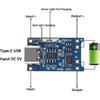 20pcs TP4056 Type-C USB 5V 1A 18650 Lithium Battery Charger Module Li-ion Charging Board TC4056A with Dual Protection Function