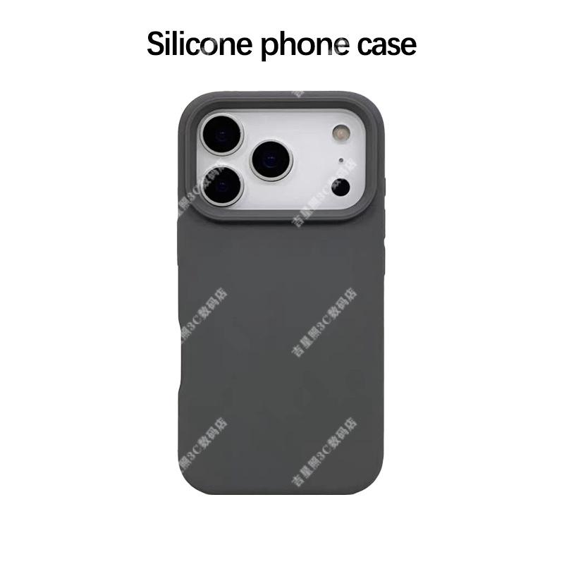 iPhone 13, 14, 15, 16, 17 Pro Max için Yüksek Değerli Sıvı Silikon Telefon Kılıfı - Kadın Sürümü