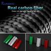 Real Hard Carbon Fiber For Abarth 595 695 2017 2018 2019 2020 2025 2025 2025 LHD RHD Car Grille Italian Flag Protect Accessories