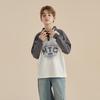 Montagut Kids' Colorblock Polo Long Sleeve T-Shirt