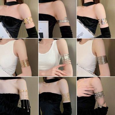 European and American Style Open Arm Bracelet, Fashionable and Trendy Niche Bracelet, Elegant and Sophisticated Minimalist Jewelry