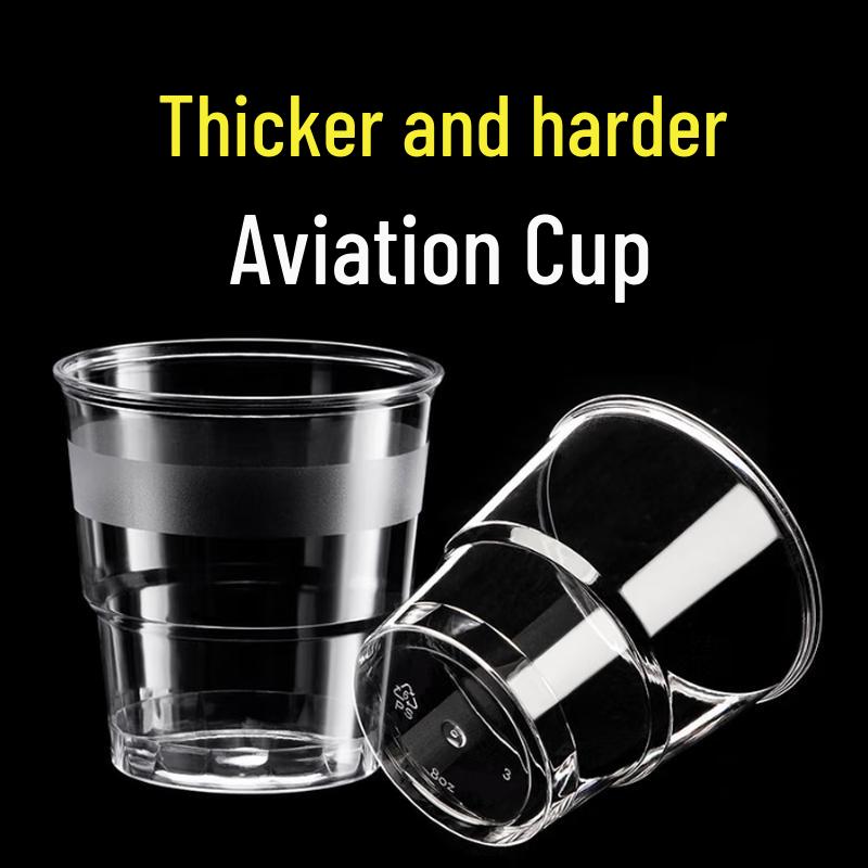 ShijiXi Disposable Hard Plastic Cups